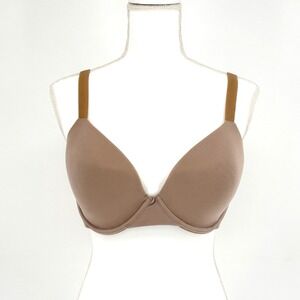 Soma Enbliss Full Coverage Bra 36D Beige Tan Underwire Comfort TShirt Bra 158564